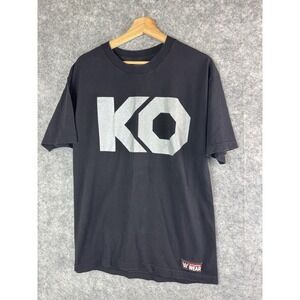 Kevin Owens Tshirt Mens Large Black Fight Owens Fight KO Wwe Authentic Wrestling